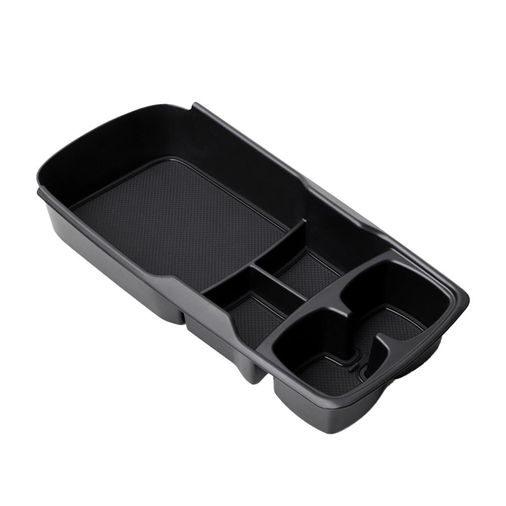 Car Storage Box For Kia EV6 2024+ Center Console Storage Case Lower Layer Trays Tidying Center Armrest Organizers Modification