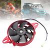 Electric Cooling Fan 4 Inch Easy Installation Aluminum Alloy Radiator for 125cc - 250cc