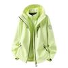 Men Women 3-in-1 Waterproof Windproof Hiking Jacket With Removable Fleece Liner Outdoor Trekking Camping Cycling