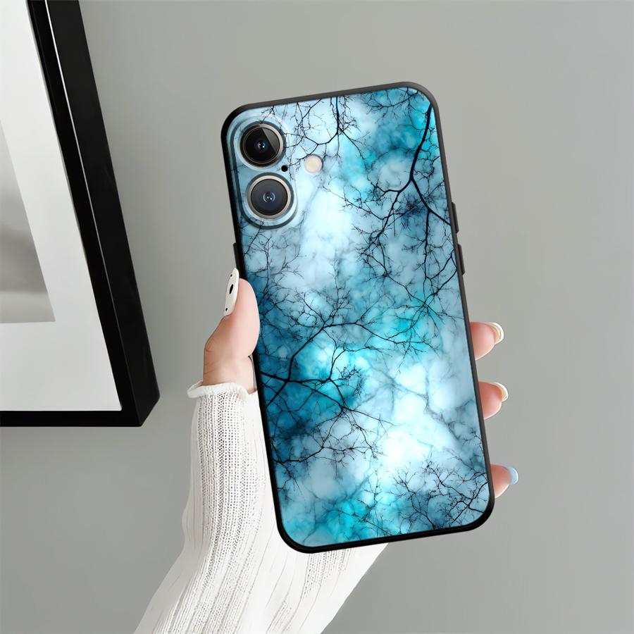 Креативная Паттерн Арт Чехол для Телефона Funda для Apple iPhone 17 Pro Max 11 13 15 Pro 7 8 Air 14 16 12 XR XS MAX