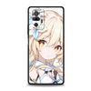 Чехол для телефона Genshin Impact для Xiaomi Redmi Note 12 11 10 Pro Plus 10S 9S 9 9T 8T 9C 9A 8 7 K40 Gaming Силиконовый чехол