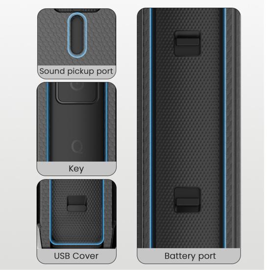 Рамка-кейс для камеры с магнитной быстросъемной базой, противоударный, с закрывающимся замком