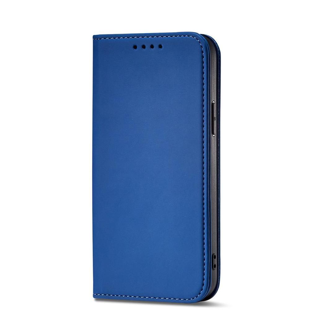 Samsung Galaxy S23+ Wallet Folio Case with Magnetic Closure – Blue