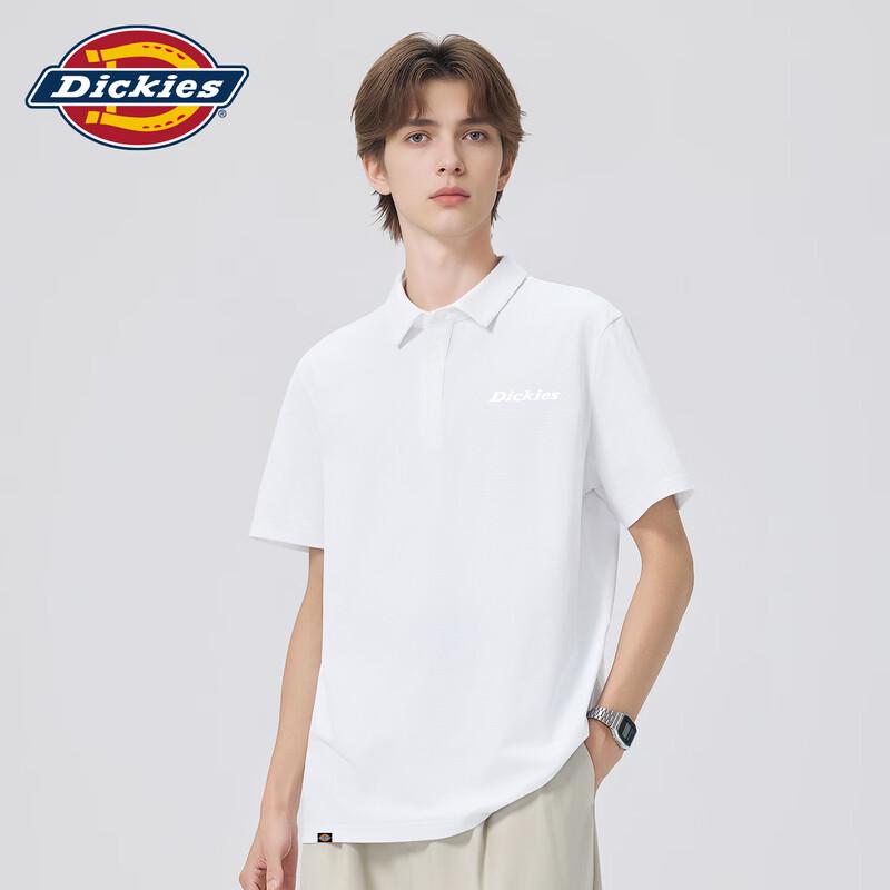 Мужская охлаждающая футболка-поло с коротким рукавом из ледяного шелка Dickies