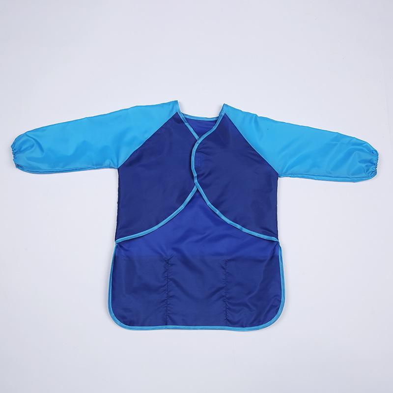 Детский фартук с длинными рукавами для рисования и лепки из глины