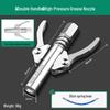 High-Pressure Self-Locking Grease Gun Nozzle - Electric, Pneumatic, Manual Compatible