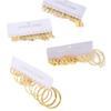 European and American style hot-selling C-chain butterfly earrings set, light luxury high-end earrings