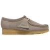 Clarks Wallabee Замшевые Универсальные Ретро Низкие Повседневные Кроссовки Женские Светло-серые 26185624