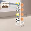 Foldable Floor-Standing Ball Storage Rack for Indoor Sports Equipment