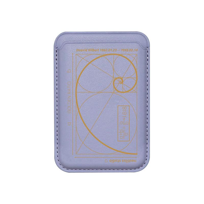 Для кошелька MagSafe Для iPhone 17 Pro Max Для Samsung Galaxy S26 S25 Ultra Математическая задача Узор Чехлы-карты Магнитная крышка