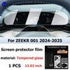 Для ZEEKR 001 2024-2025 Автомобильный интерьер GPS-навигация матовая антибликовая защитная пленка ЖК-экран закаленное стекло пленка аксессуары
