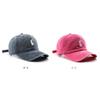 Women's washed and embroidered baseball cap, suitable for outdoor activities, providing sun protection and shade