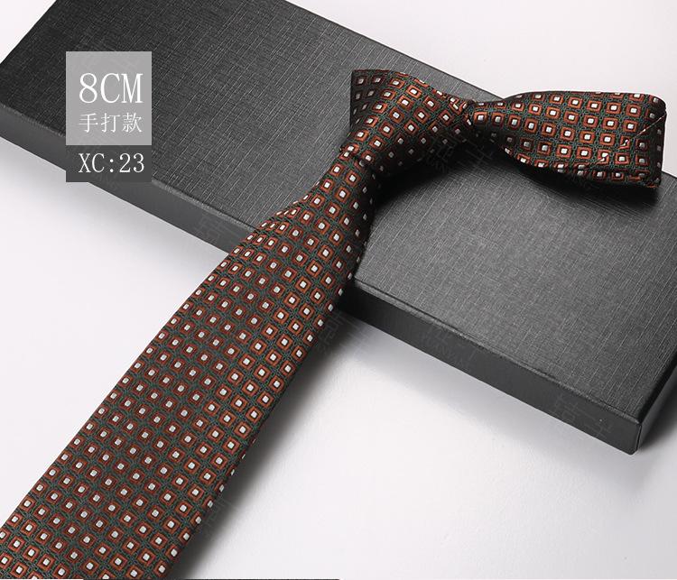 Мужской Жених Свадебное Платье Деловой Костюм Свадебная Полоска Цветок Кешью Церемония Галстук 8 См Ручная Работа