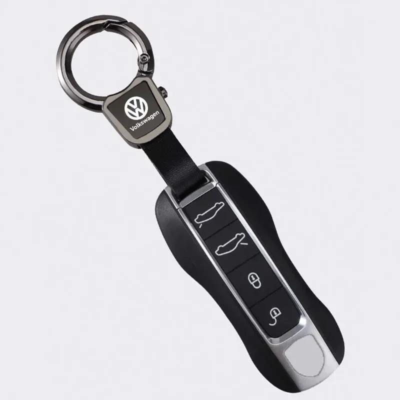 Valve Stems Caps Car Sticker For VW Volkswagen Jetta MK5 Golf Man Women Fashion Car Key Ring Metal Keychains Keyrings Gift For V CU7