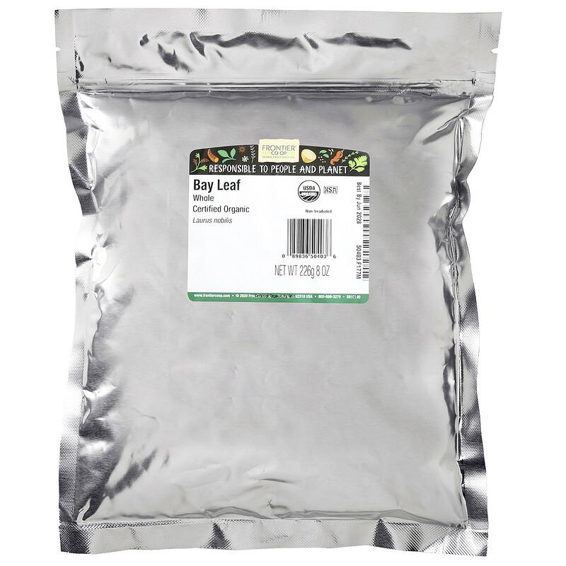 Organic Bay Leaf, Whole, 8 oz (226 g)
