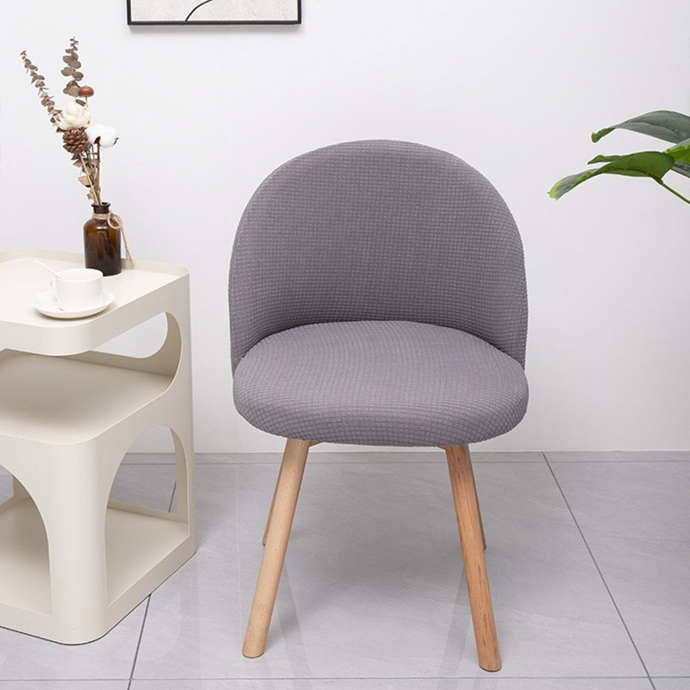 Curved Integrated Seat Cover High-elastic Backrest Protector for Home Decoration