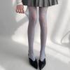 Сексуальные колготки с цветочным узором, прозрачные, с ажурной жаккардовой сеткой, сетчатые чулки-леггинсы, женские, новая мода, эластичные сетчатые чулки, эластичные леггинсы