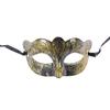 Retro Men Halloween Antique Silver Gold Venetian Mardi Gras Masquerade Party Ball Mask
