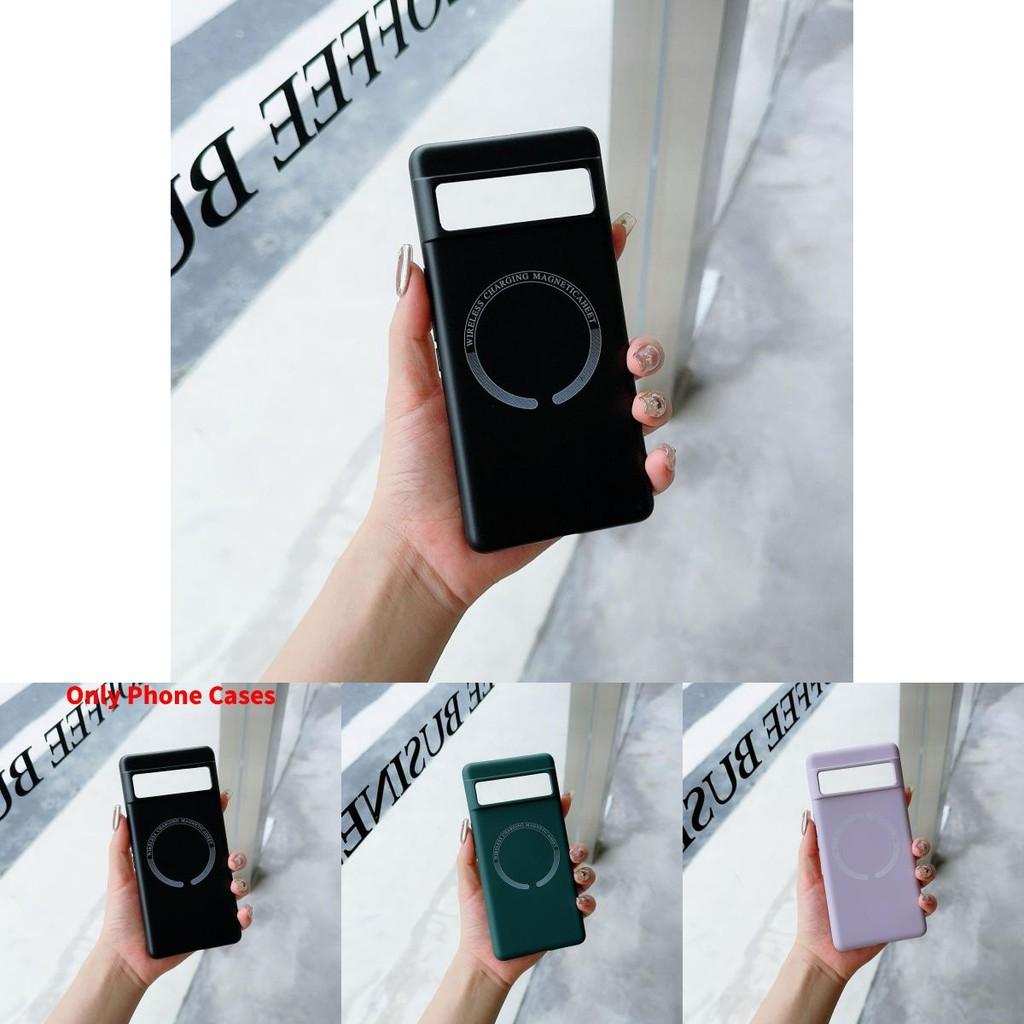 For Google Pixel 8a Liquid Silicone Magnetic Shockproof Case With Anti Fingerprint And Heat Dissipation For Trendy Use