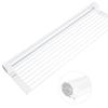 HEDONLEE Drainer Rack Above the Sink Folding Folding Drainer Dish Drainer Dish Holder Compact Space Saving Silicone Rust Free 5233cm (White)