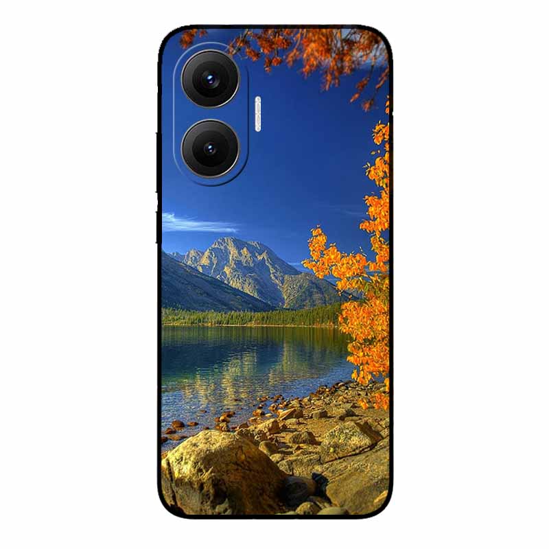 For Xiaomi Poco F7 5G Case Wolf Bumper Silicone Phone Back Cover For Poco F7 6.83" Planet Protective Cool Animal Coque POCOF7 5G