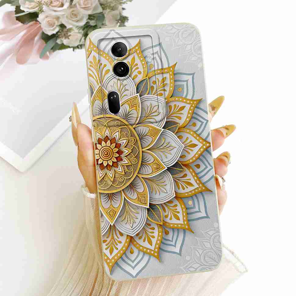 For Oppo Reno11 Pro 5G Case Fashion Cute Panda Cat Soft Silicone Back Cover For Reno11 Pro 5G CPH2607 Phone Cases Bumper
