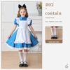 Детский костюм горничной для выступлений Alice - Пасторальное платье в стиле Лолита для Хэллоуина для девочек