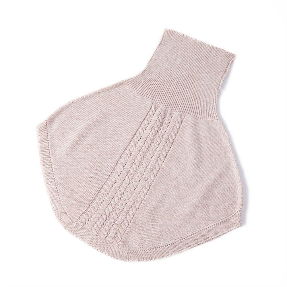 Soft Knitted Ring Scarf Winter Warm Cover Head Neck Fashion Fake Collar  for Women Girls