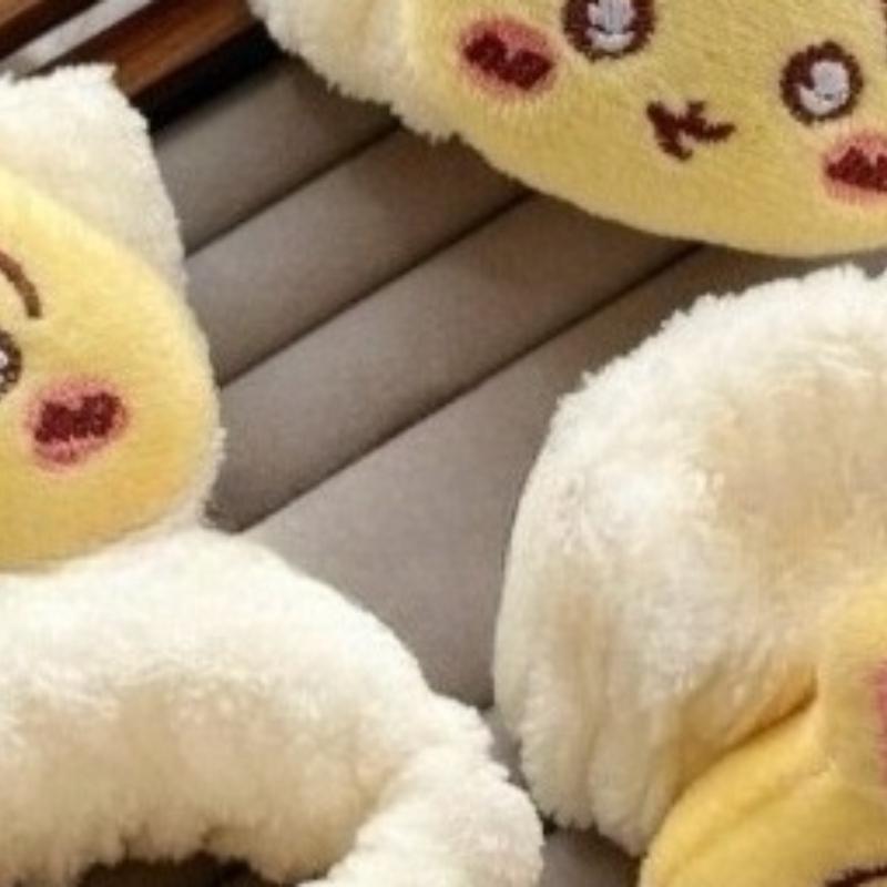 Кавайи Аниме Усаги Плюшевая Повязка для Умывания, Браслет на Запястье, Влагостойкая, Резинка для Волос в Форме Кишки, Завязка, Женский Косплей, Подарок