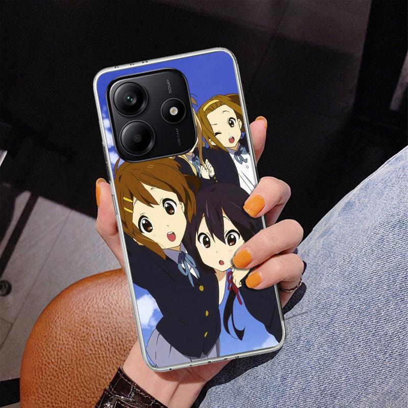 K on! Hirasawa Yui Anime Phnoe Case for Phnoe Case for Xiaomi Redmi Note 15 14 14S 13 Pro Plus 12 12S 11S 11E 10S 10 11T 5G Uniq