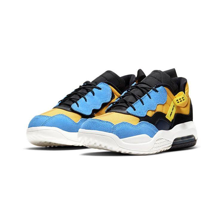 Air Jordan MA2 PS Кроссовки детские Университетский Золотой Желтый Спорт-Красный Черный CW6595-700