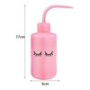 New Safety Rinse 250ml Water Squirt Bottle Plastic Watering Tools Wash Bottle Measurement No Spill Squirt Bottle Makeup Supplies