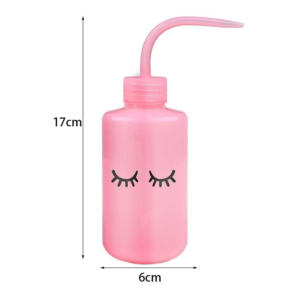 New Safety Rinse 250ml Water Squirt Bottle Plastic Watering Tools Wash Bottle Measurement No Spill Squirt Bottle Makeup Supplies