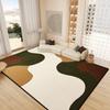 Современный абстрактный геометрический ковер для гостиной, противоскользящий, для спальни, лаунжа, моющиеся коврики, креативное украшение, ковры большой площади, мягкие ковры
