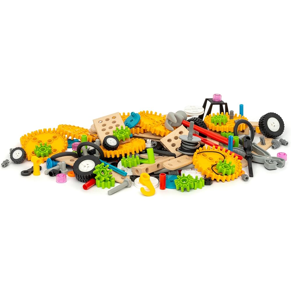 Brio Builder Набор для творчества II 201 деталь Деревянная игрушка для детей от 3 лет Строительный игровой набор