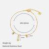 Simple light luxury titanium steel bracelet women's fashion versatile and non-fading 18k high-end gold stainless steel jewelry