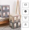 Thick Cotton Linen Storage Box Cloth Art Clothing Folding Wardrobe