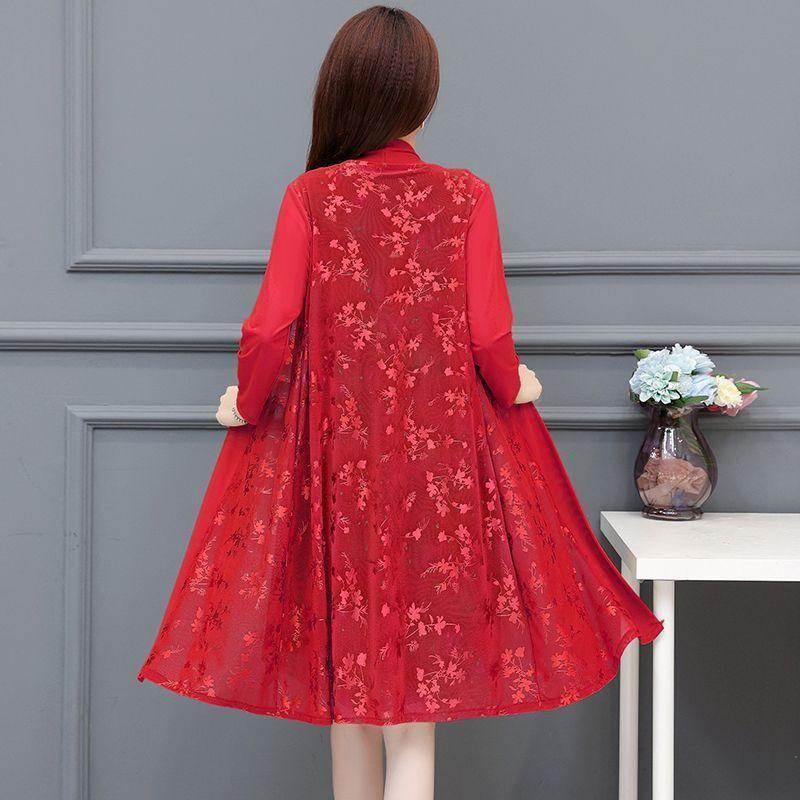 Средний возраст Женский Кардиган Тонкий Стиль Солнцезащитная Одежда Пальто Женская Летняя Шаль Длинные Солнцезащитные Топы Куртка