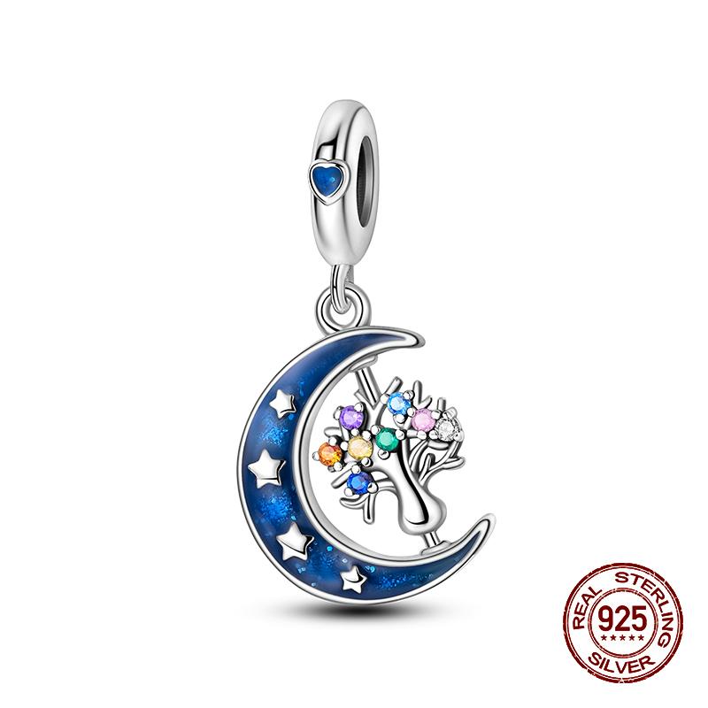 100% Стерлингового Серебра 925 Пчелы Бабочка Ежик Рыба Подвески Бусины Подходит Оригинальные Браслеты 925 DIY Ювелирные Изделия Подарки На День Рождения