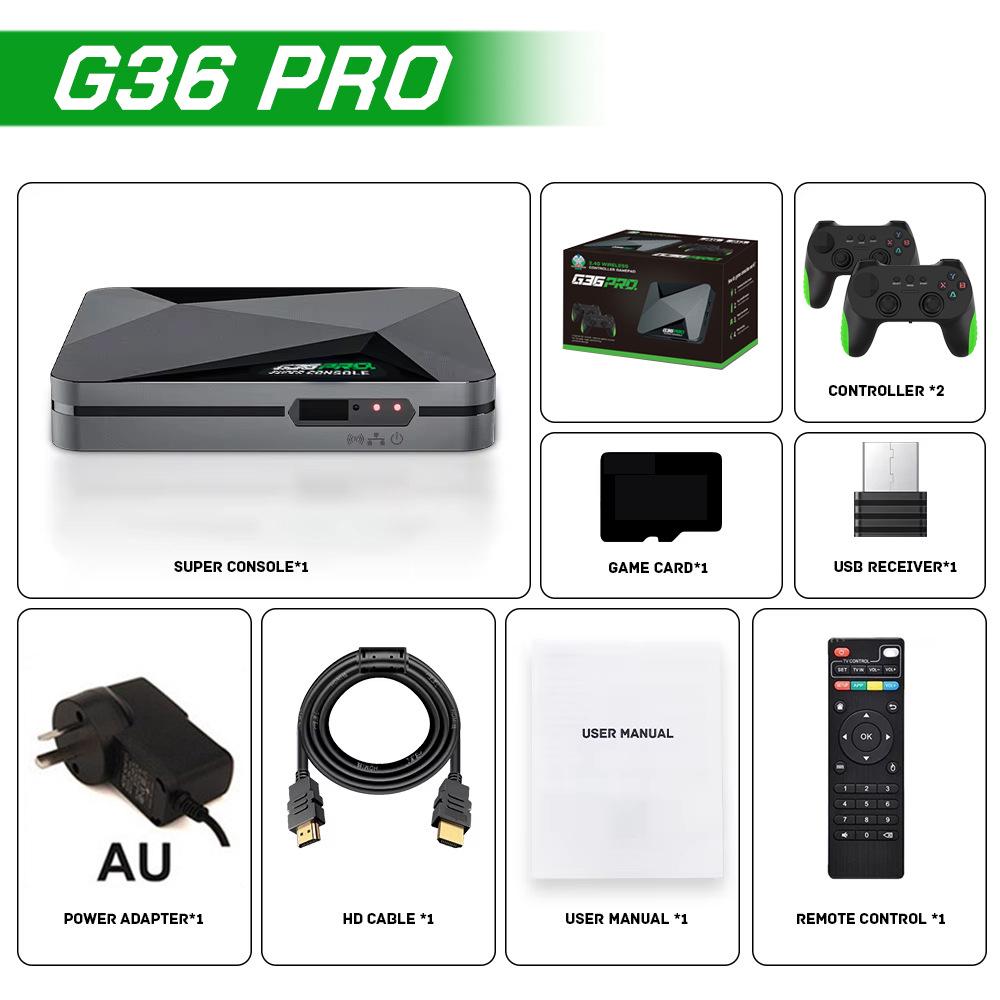 GameBox G36 Pro: Игровая консоль для ТВ с двойной системой