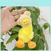 Adorable 15cm Plush Duck Keychain Doll Cute Cartoon Animal Plush Toy Gift For Kids