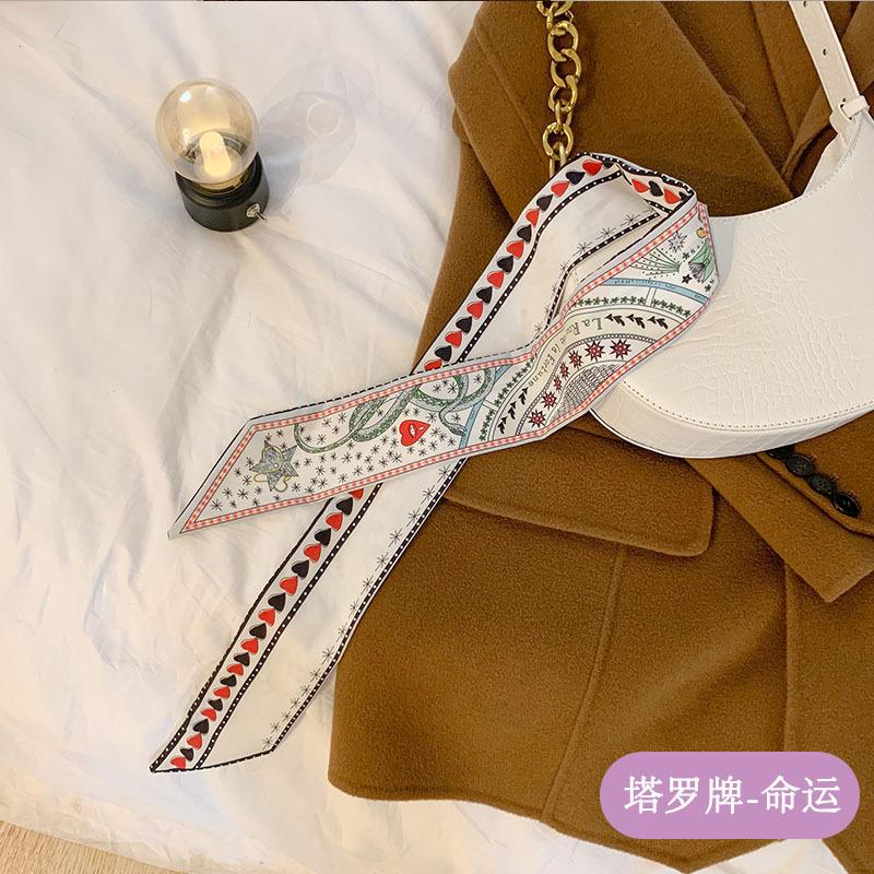 Шелковый шарф Qiandongge, повязка на голову в стиле ретро, завязанный хвост, бант, лента, повязка на голову, повязка на голову Mori Series