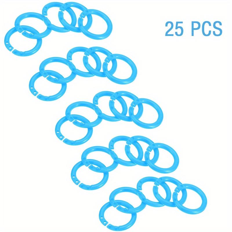 10/25 шт., пластиковое кольцо-переплет для книги, скрапбукинга, фотоальбома, фотоальбома