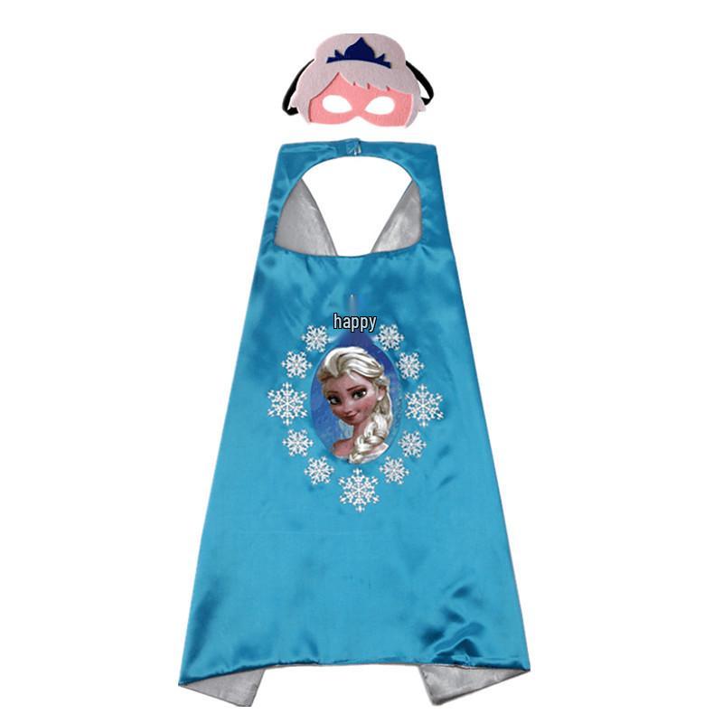 Kids' Superhero Cape & Mask Set for Halloween