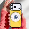 Сумасшедший чехол для телефона с узором из глазных яблок для iPhone 17 16 15 14 13 Pro Max Задняя крышка для 12 11 Pro Coque