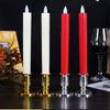 Shape Silver/Gold Fake Tapers Home Decor Candle Stand Tray Candlestick Candle Base Candles Holder