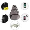Adjustable Slings Bag Crossbody Backpack for Courts Pickleball Bag Adult Pickleballs Paddles Bag Sport Pickleball Bag