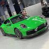 Комплект из углеродного волокна в стиле Techart для Porsche 911 992: Передние и задние губы, боковые юбки, воздухозаборники, угловые накладки
