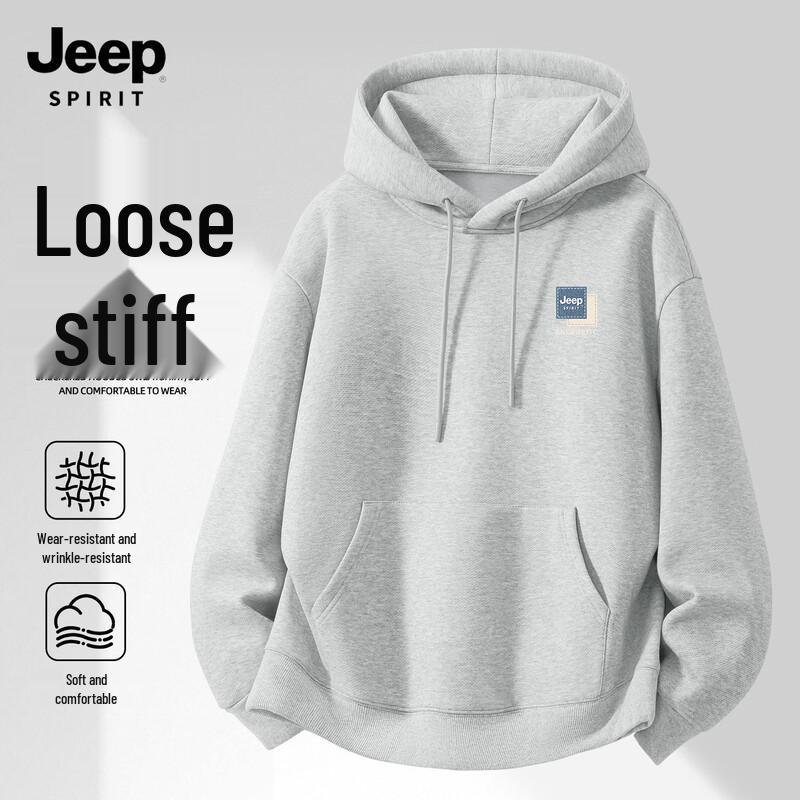 Мужская повседневная толстовка с капюшоном JEEP SPIRIT