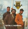 7-дюймовая пластинка RAPPIN' IS FUNDAMENTAL - Рэп - это основа AM751 A&M Records 1991 Великобритания Рэп и хип-хоп/R&B Б/У